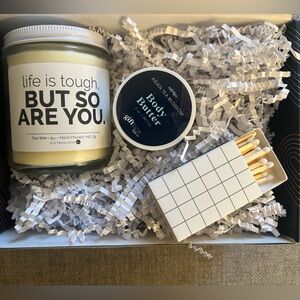 GiftBox Love Co. Soy Candle and Body Butter Set